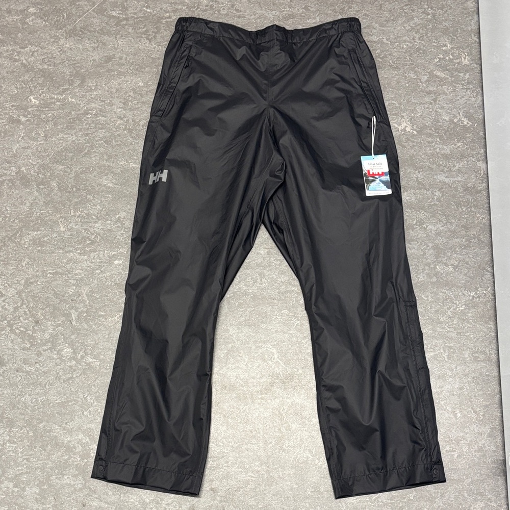 Helly Hansen women’s loke 2.0 rain pant black XL NWT